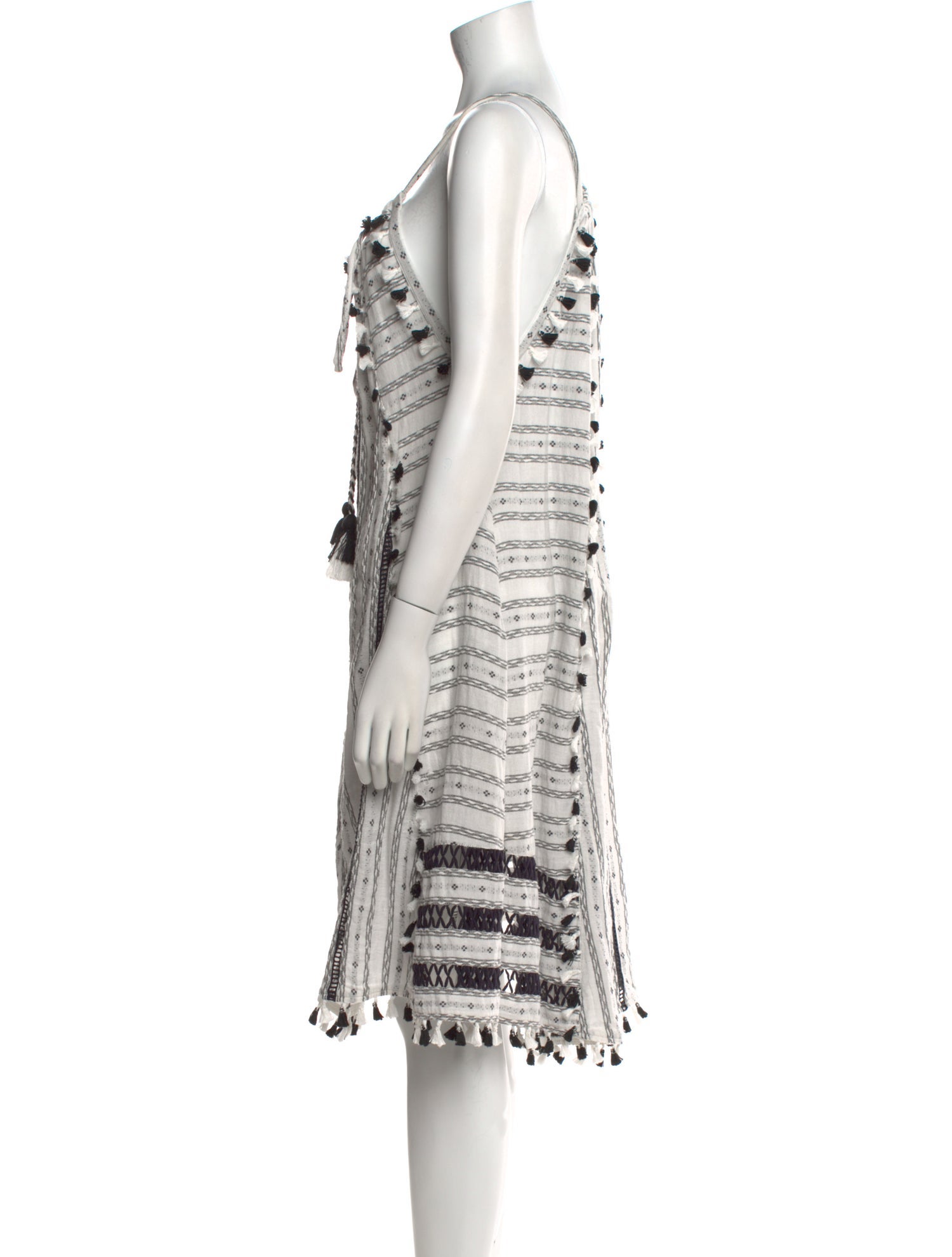 Dodo Bar Or Striped Midi Length Dress