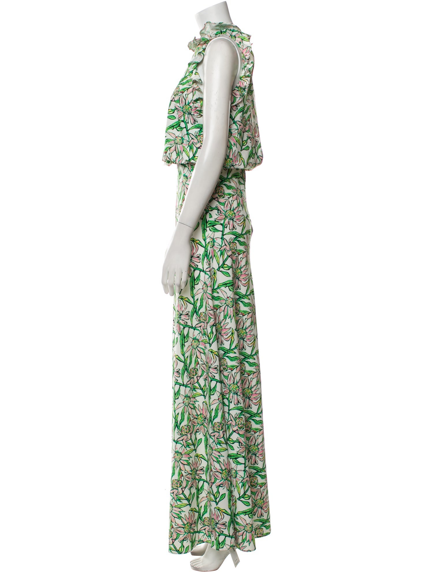 Dodo Bar Or Printed Long Dress