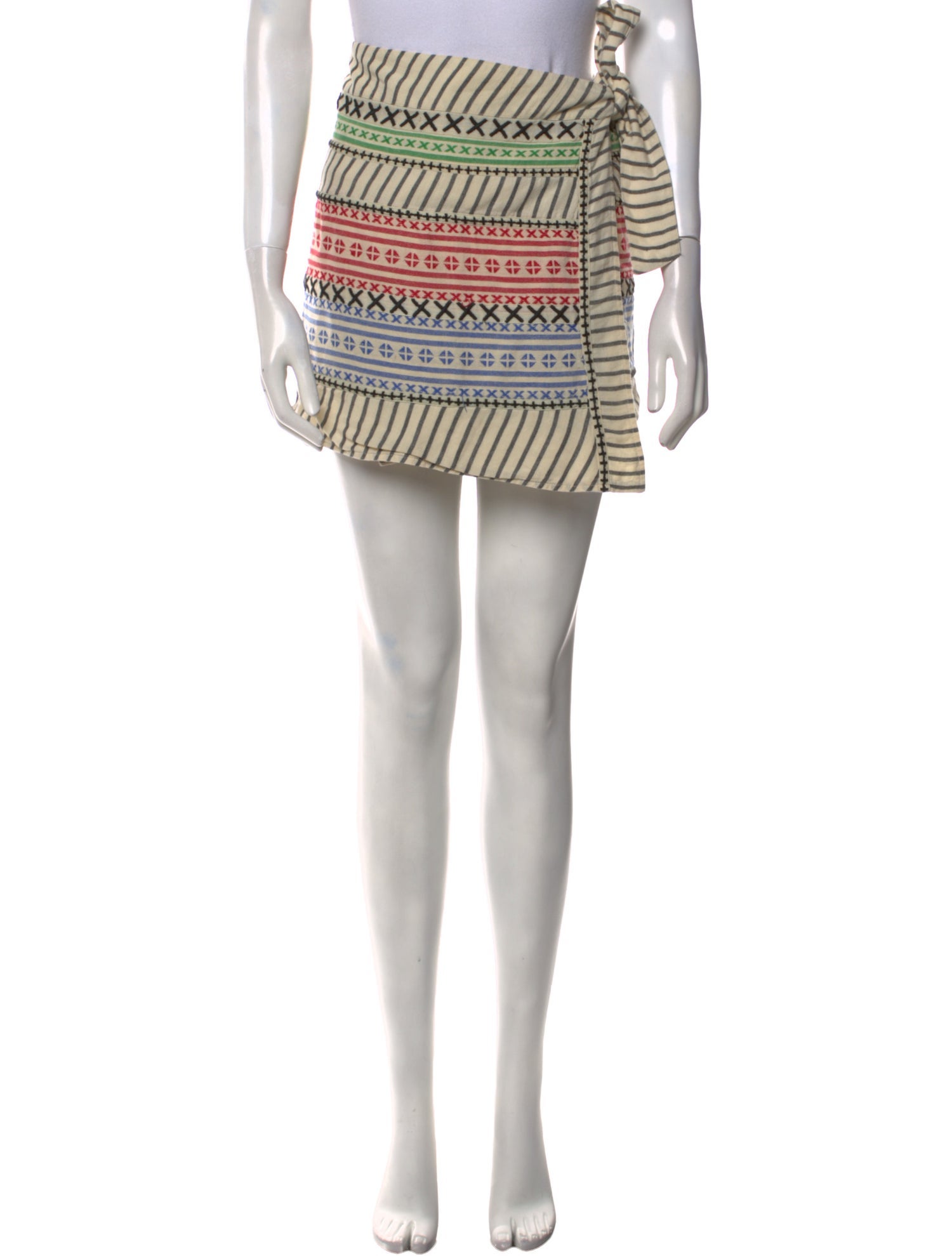 Dodo Bar Or Striped Mini Skirt
