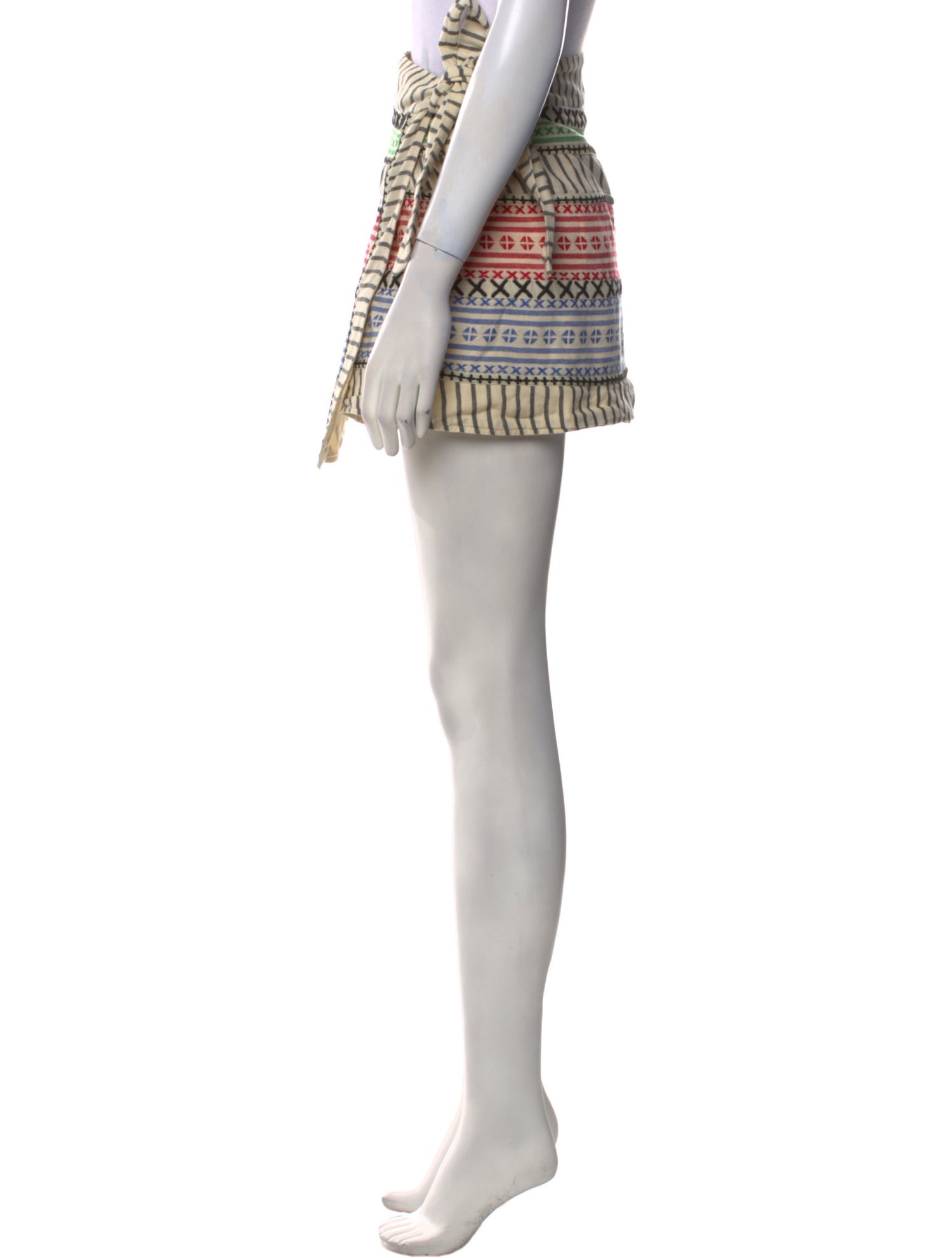 Dodo Bar Or Striped Mini Skirt