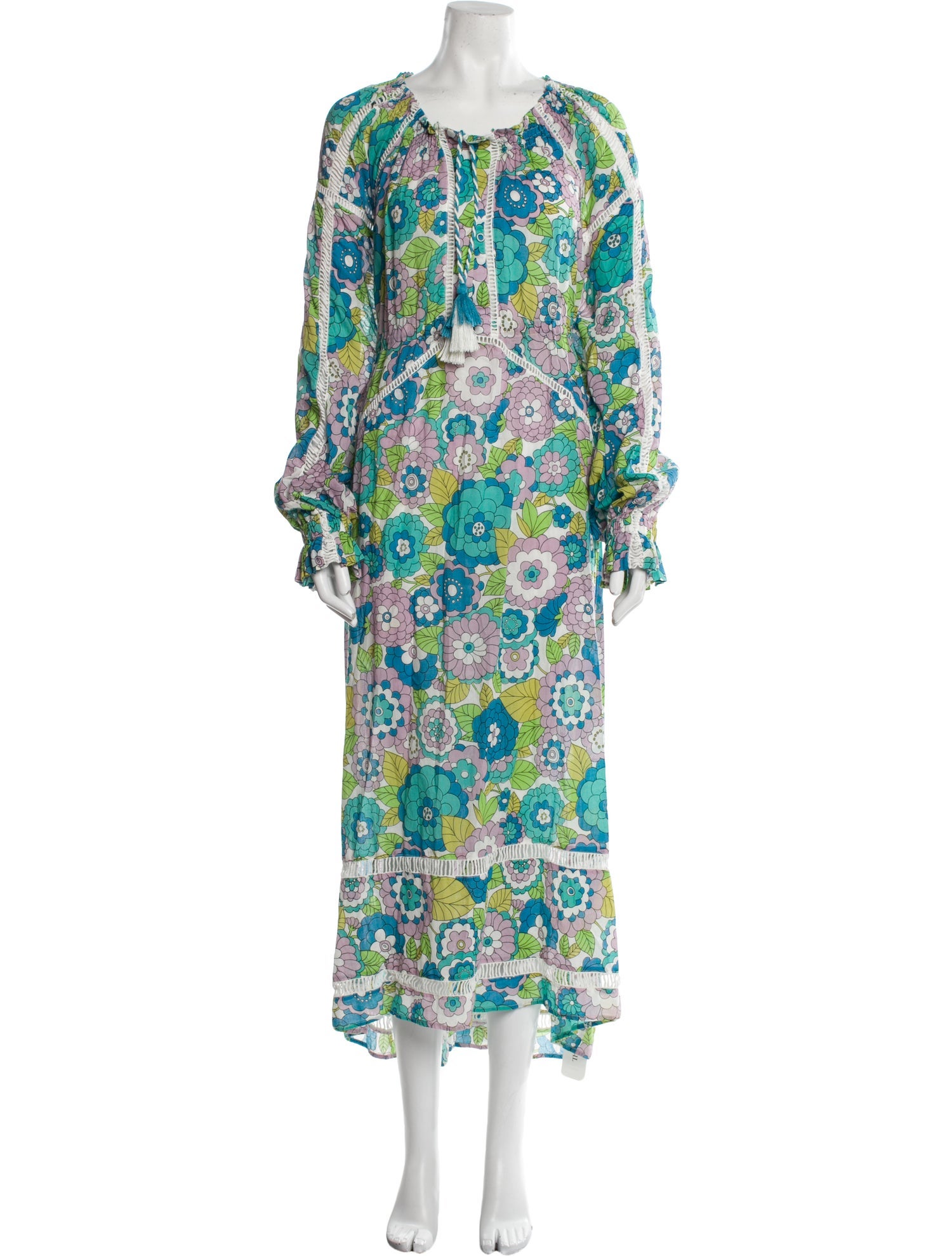 Dodo Bar Or Floral Print Long Dress