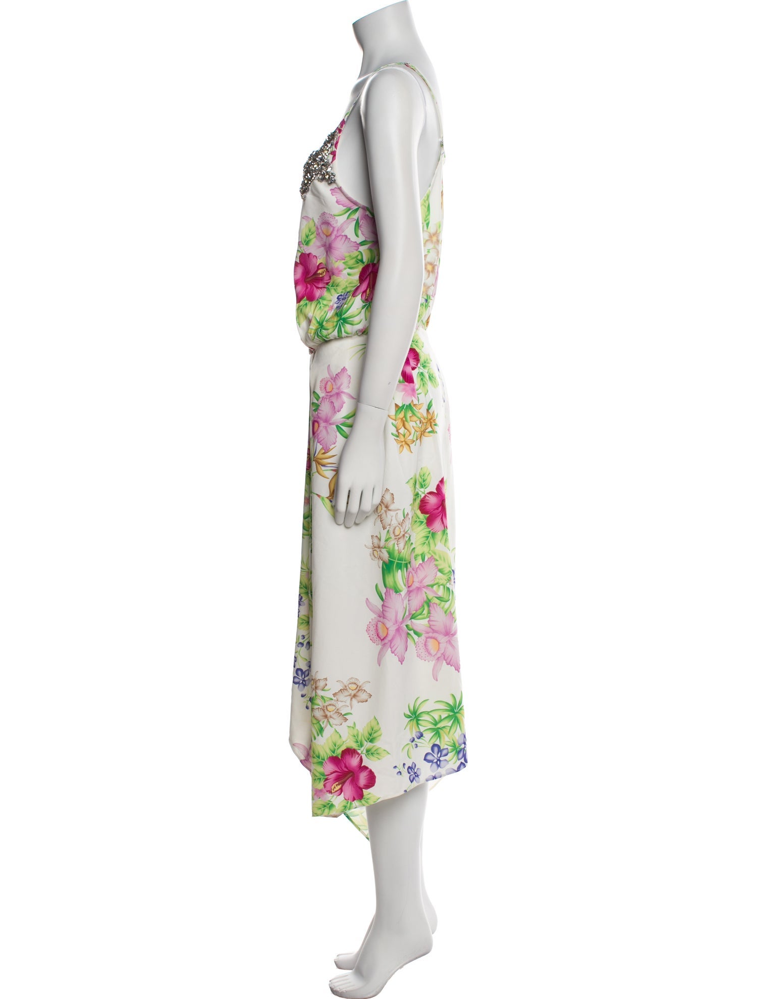 Dodo Bar Or Floral Print Long Dress