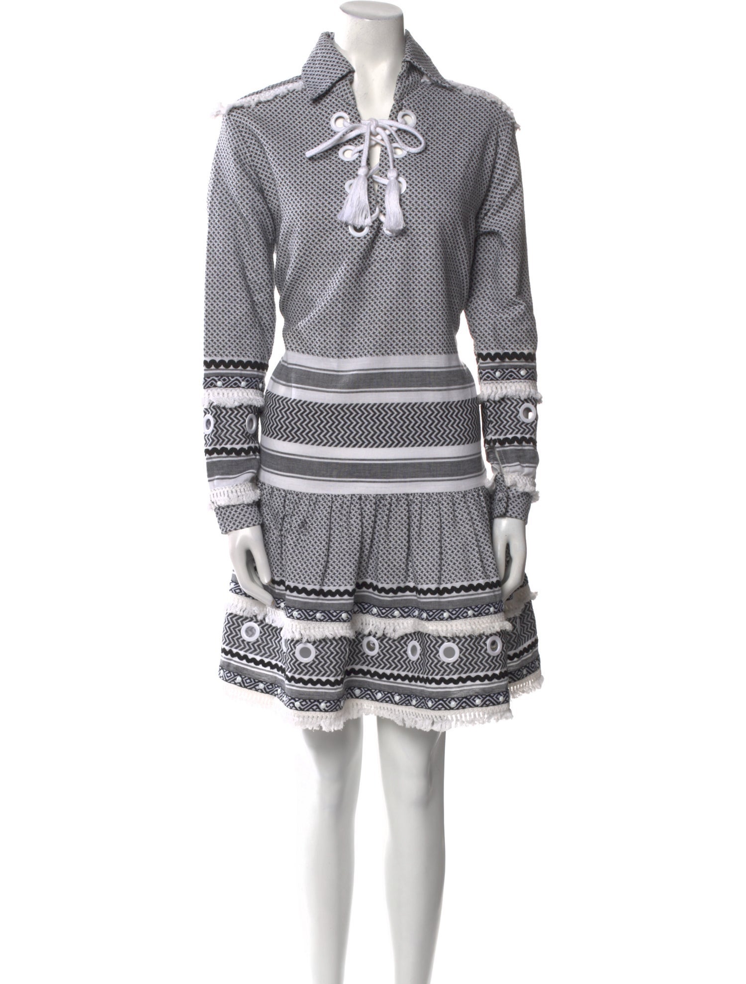 Dodo Bar Or Printed Knee-Length Dress
