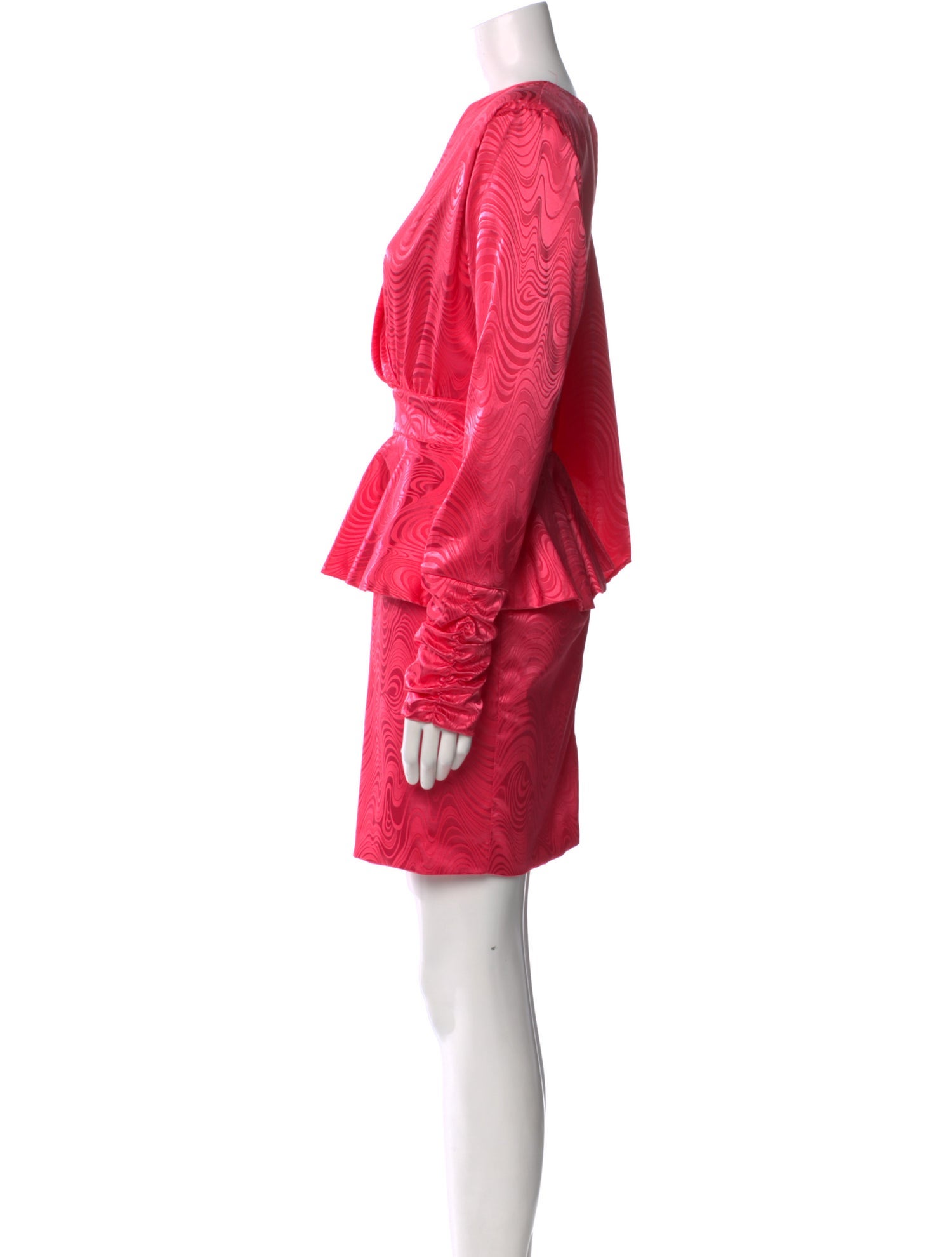 Dodo Bar Or Bateau Neckline Mini Dress