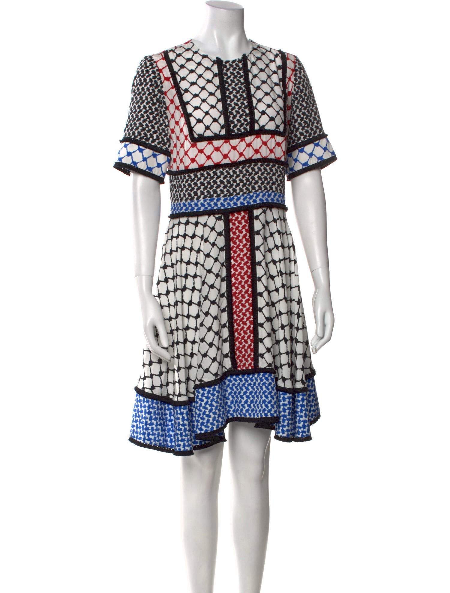 Dodo Bar Or Silk Knee-Length Dress