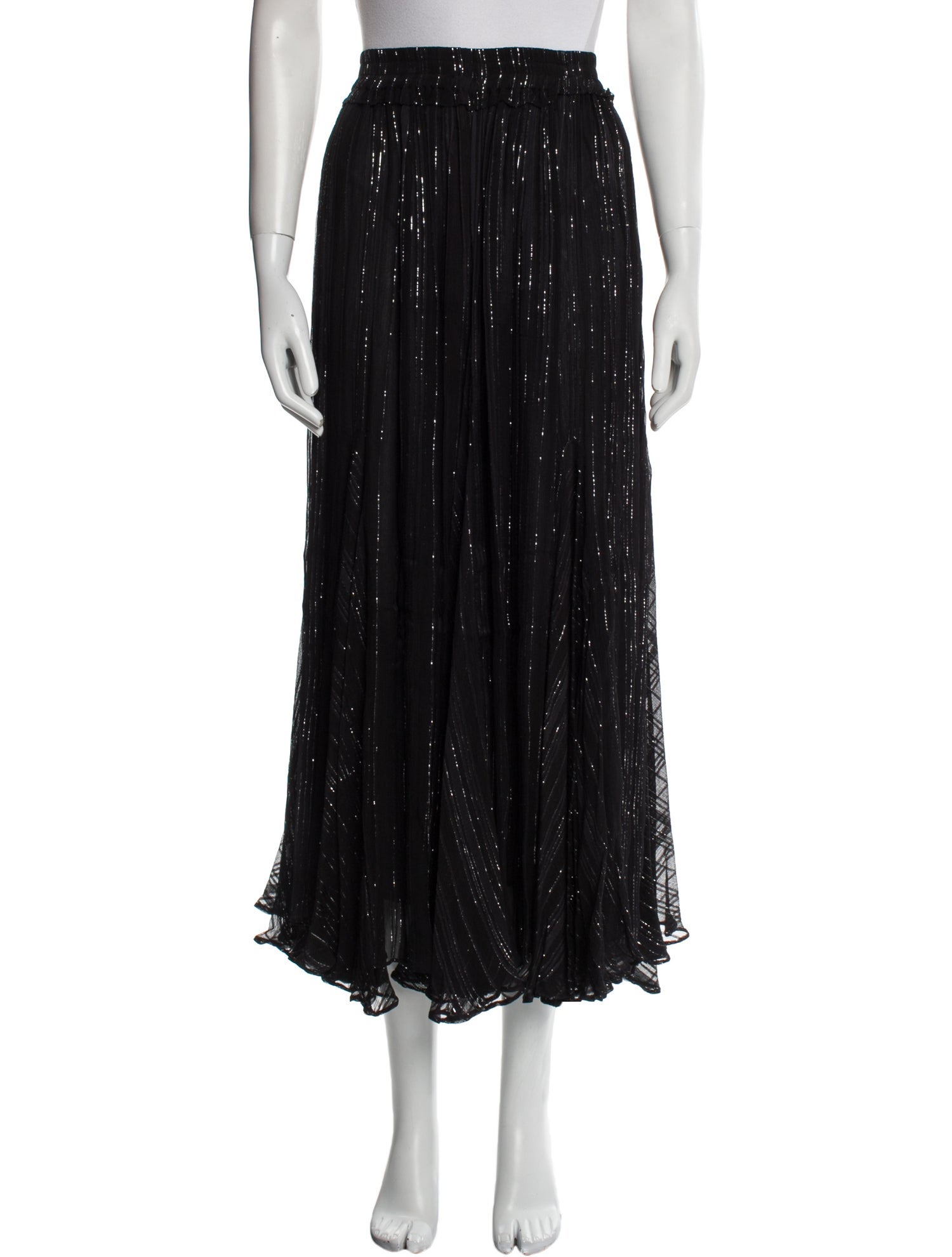 Dodo Bar Or Lace Pattern Midi Length Skirt w/ Tags