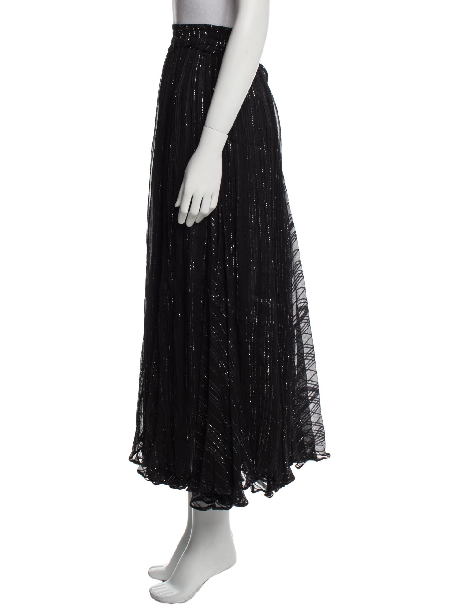 Dodo Bar Or Lace Pattern Midi Length Skirt w/ Tags