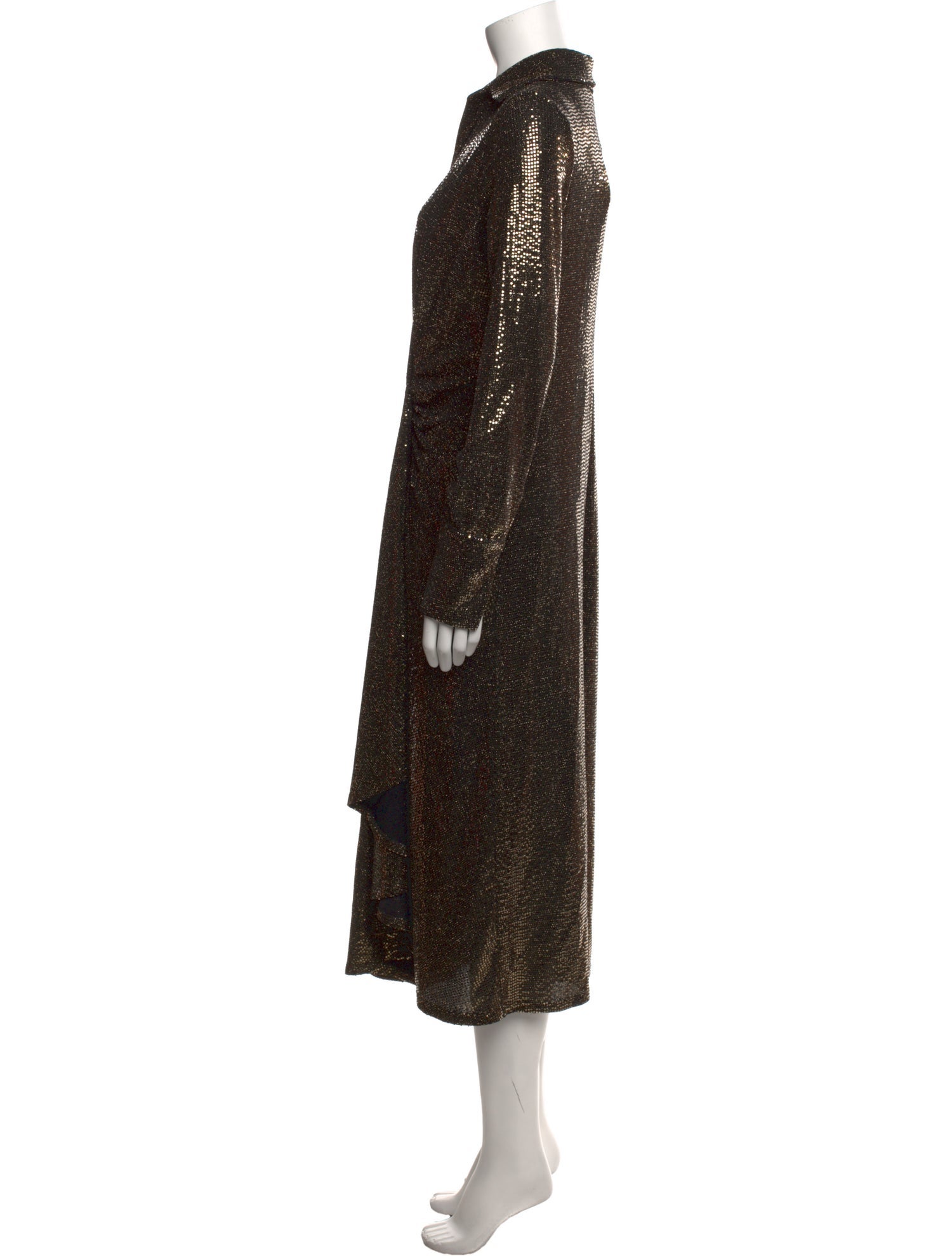 Dodo Bar Or Nylon Midi Length Dress w/ Tags