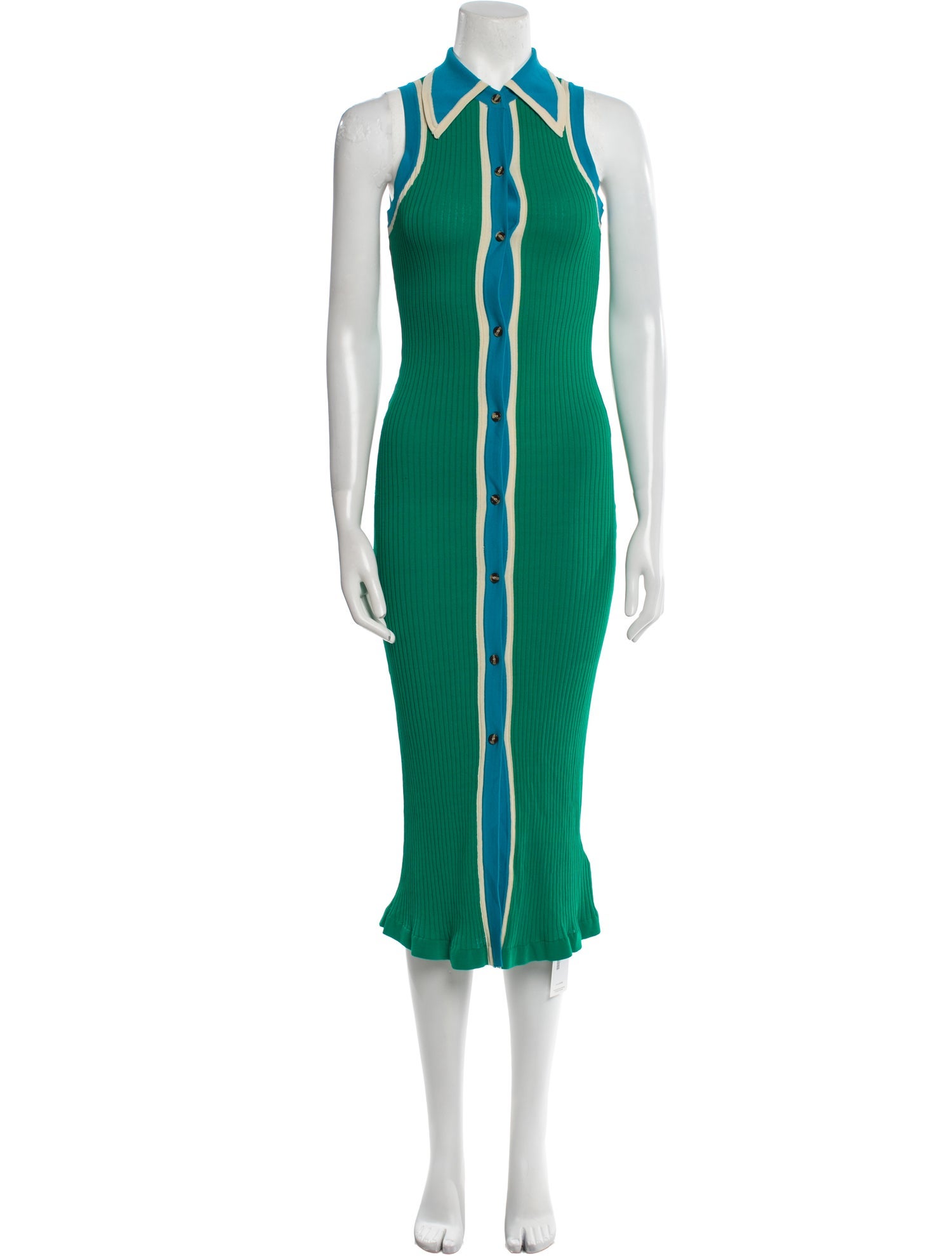 Dodo Bar Or Striped Long Dress