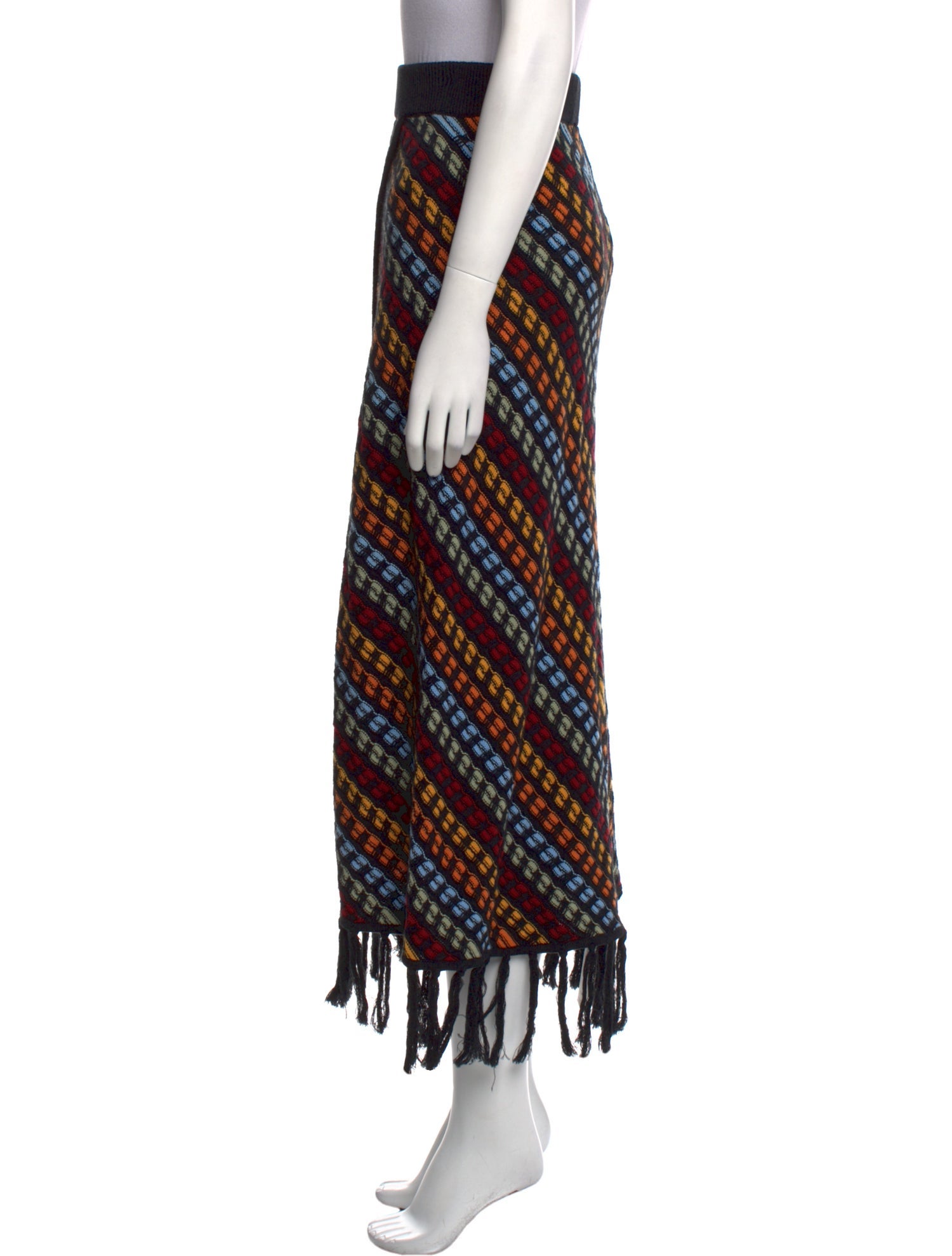 Dodo Bar Or Printed Midi Length Skirt