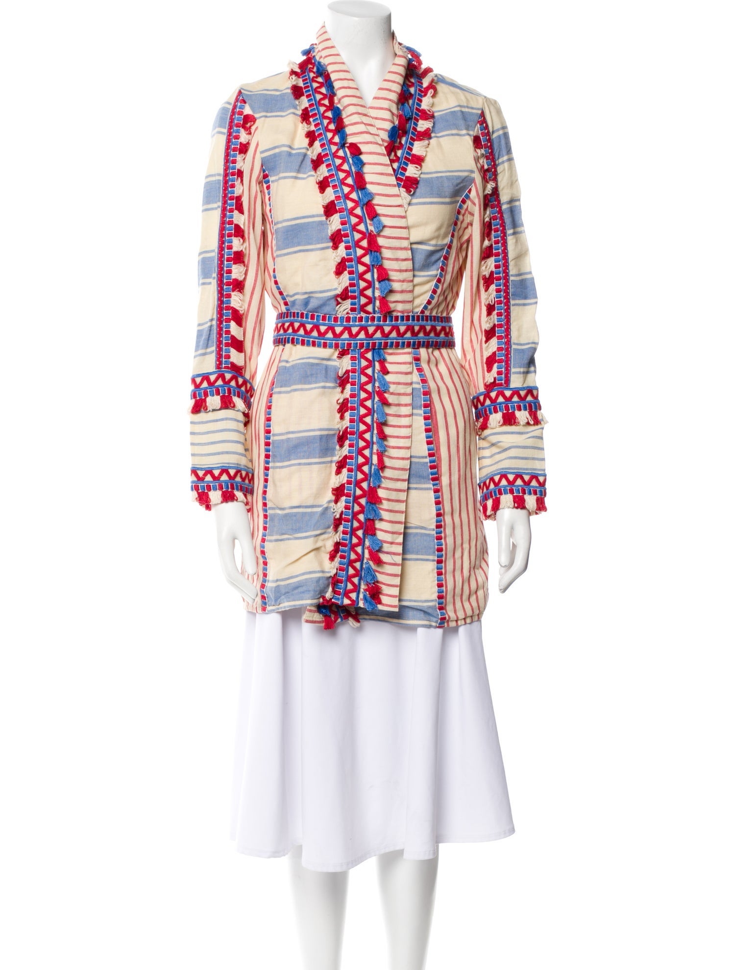 Dodo Bar Or Striped Coat w/ Tags