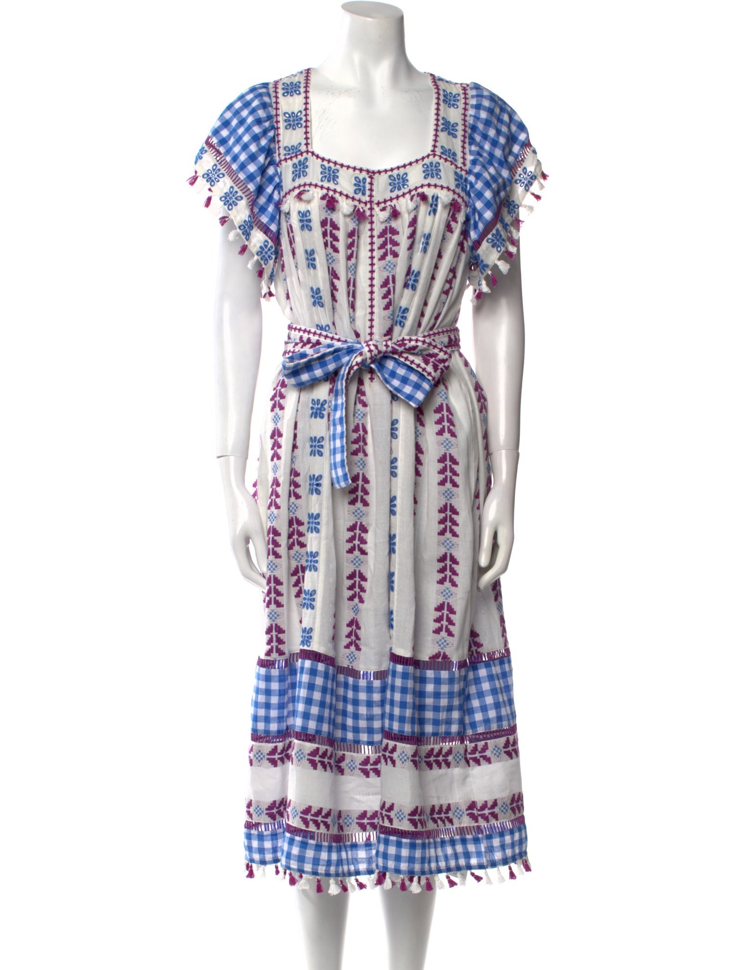 Dodo Bar Or Printed Midi Length Dress