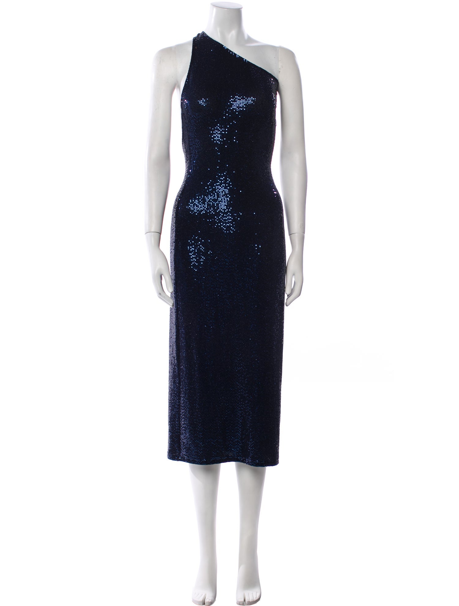 Dodo Bar Or One-Shoulder Midi Length Dress