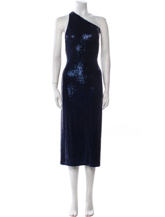 Dodo Bar Or One-Shoulder Midi Length Dress