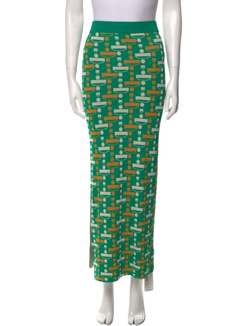 Dodo Bar Or Printed Midi Length Skirt