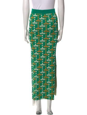Dodo Bar Or Printed Midi Length Skirt