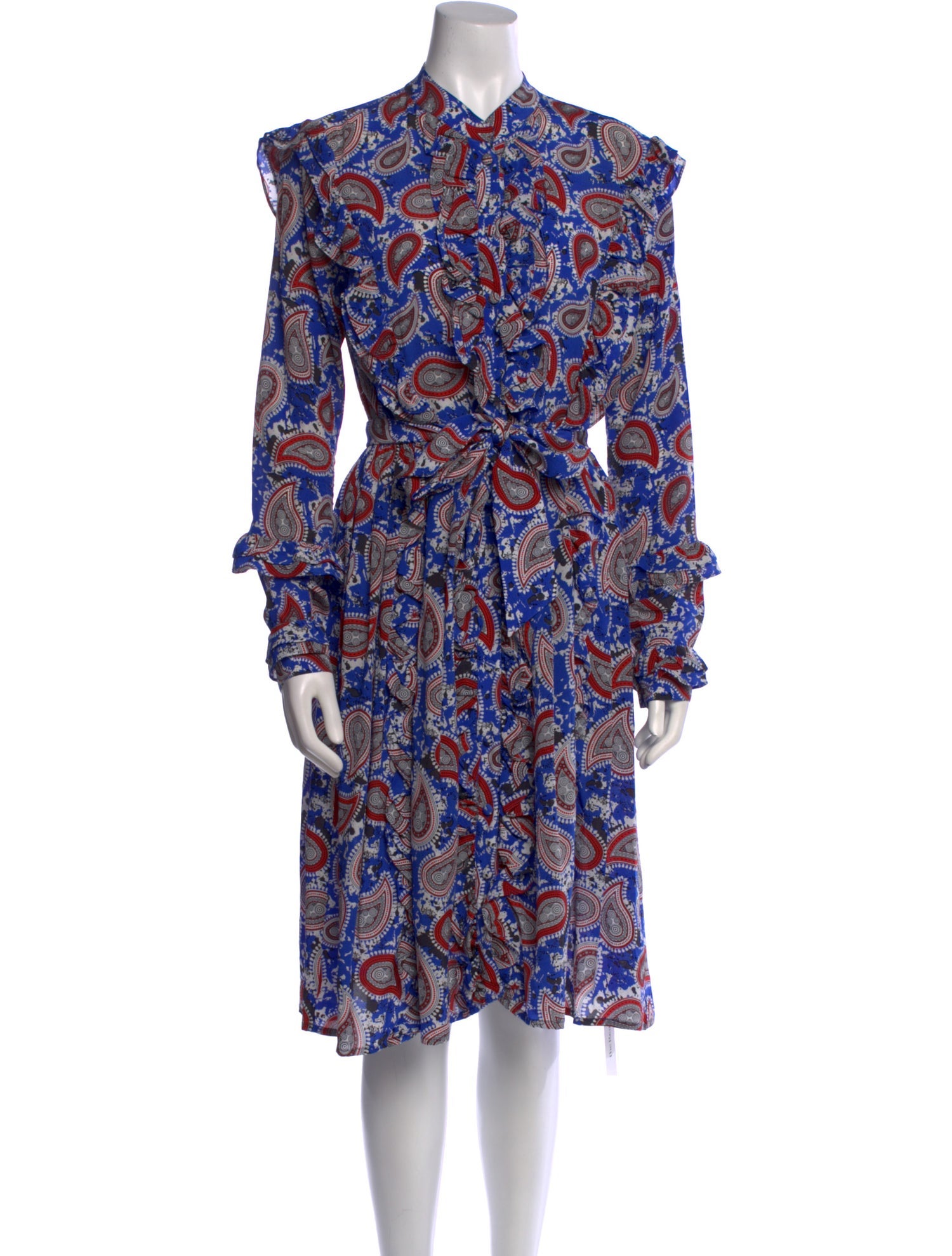 Dodo Bar Or Silk Midi Length Dress