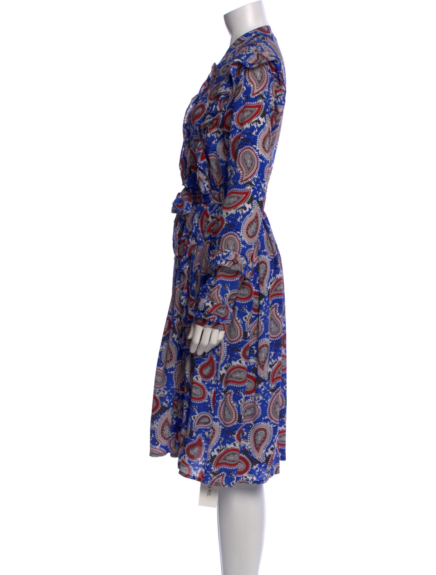 Dodo Bar Or Silk Midi Length Dress