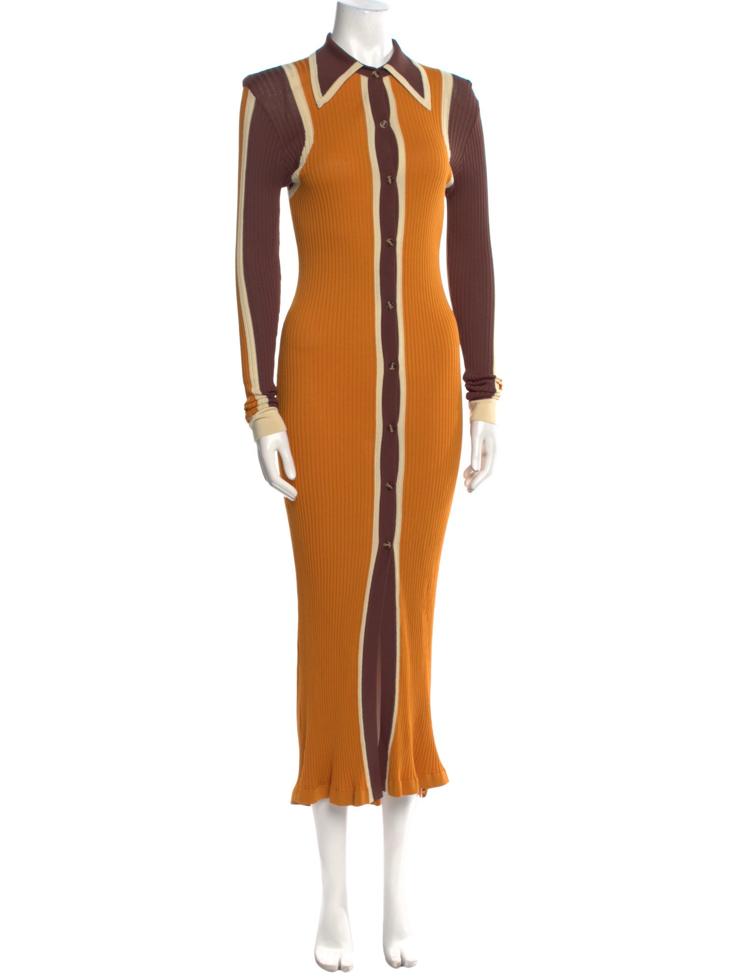 Dodo Bar Or Striped Long Dress