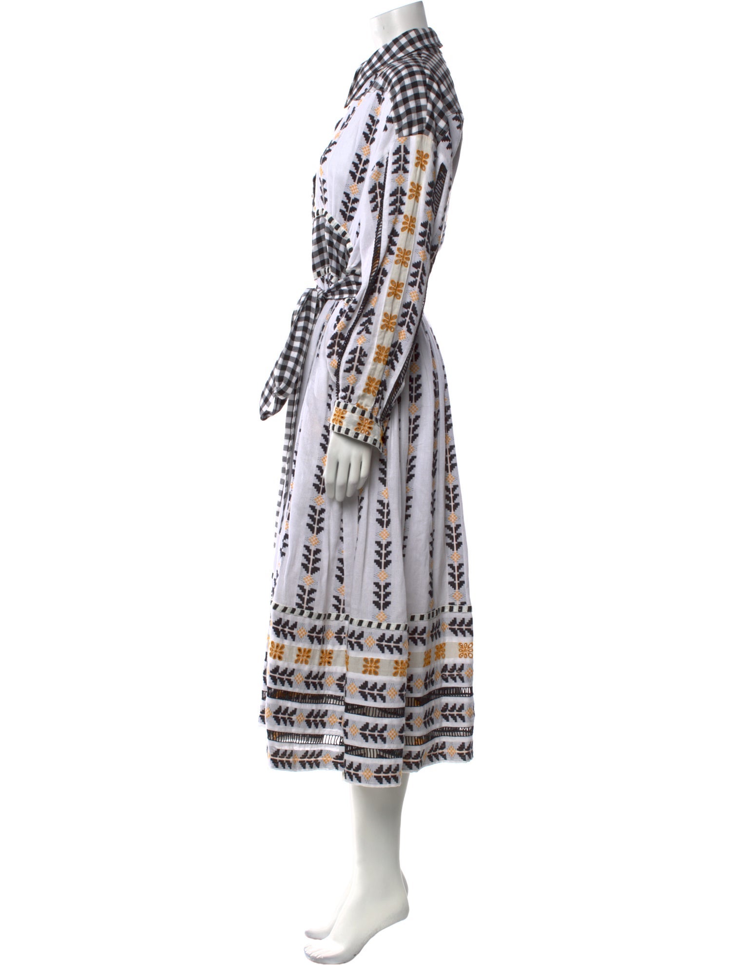 Dodo Bar Or Printed Long Dress