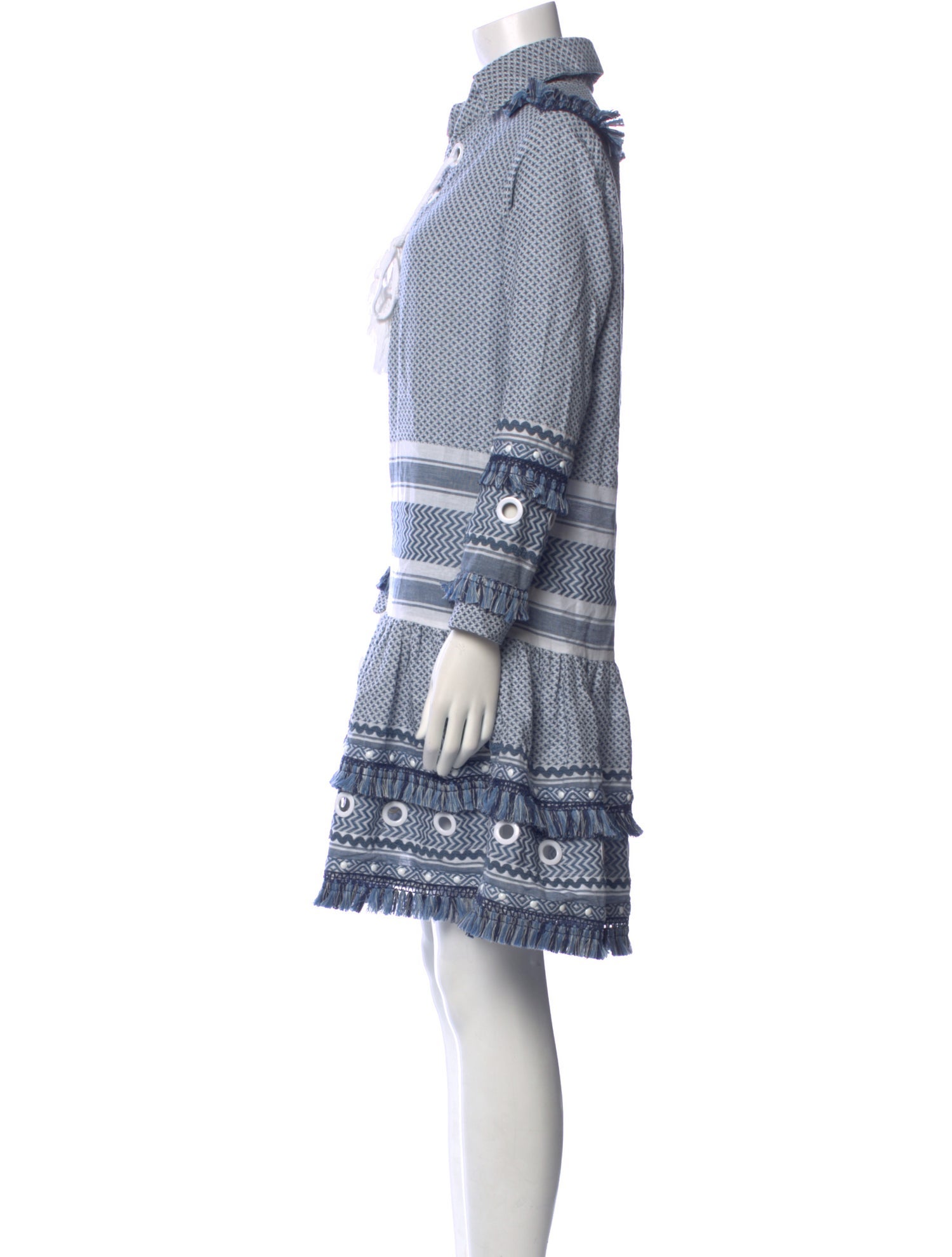 Dodo Bar Or Printed Knee-Length Dress w/ Tags