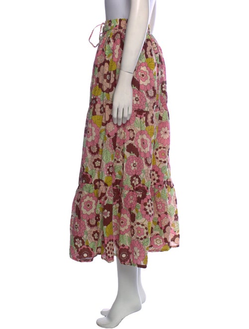 Dodo Bar Or Floral Print Midi Length Skirt