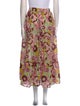 Dodo Bar Or Floral Print Midi Length Skirt
