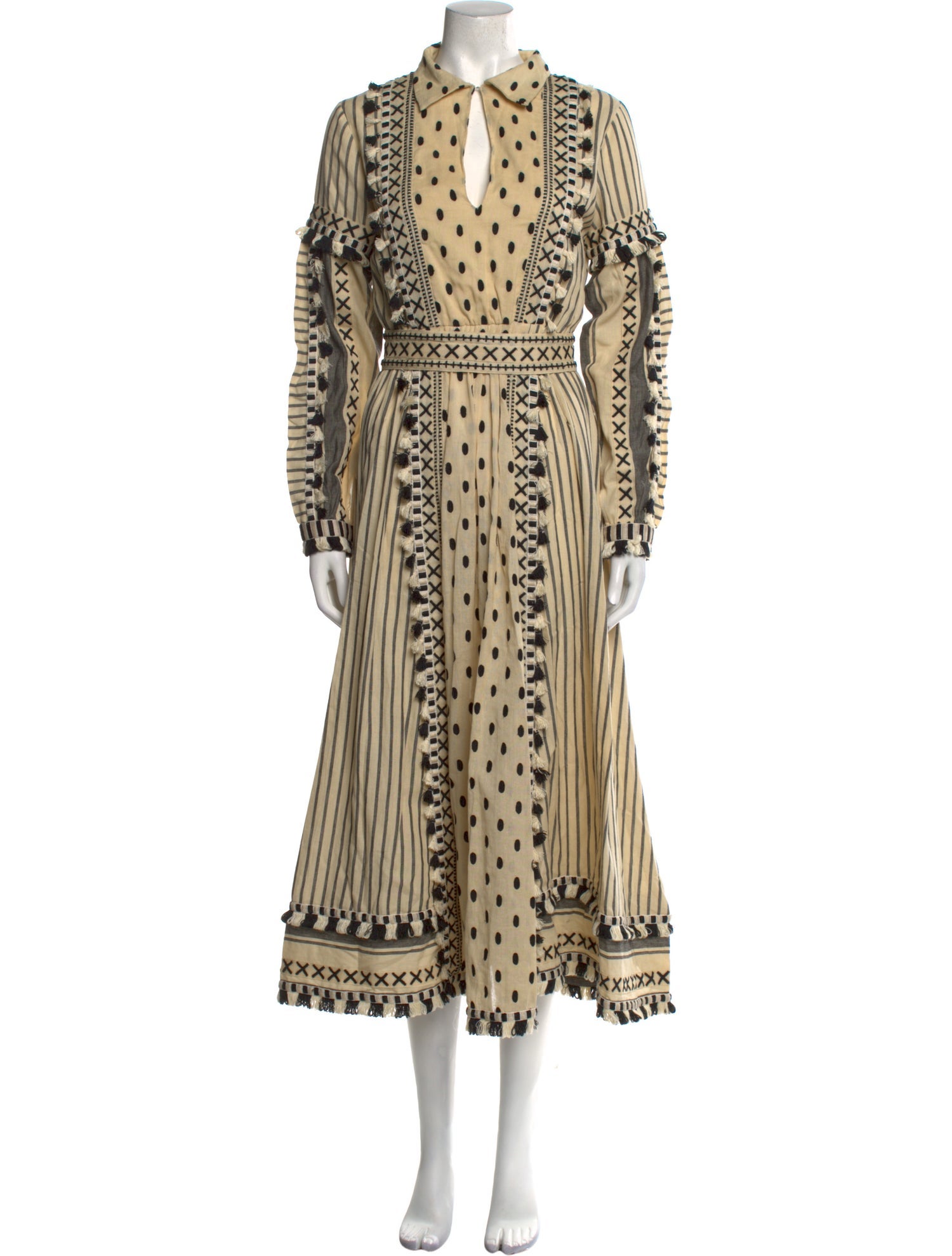 Dodo Bar Or Printed Long Dress