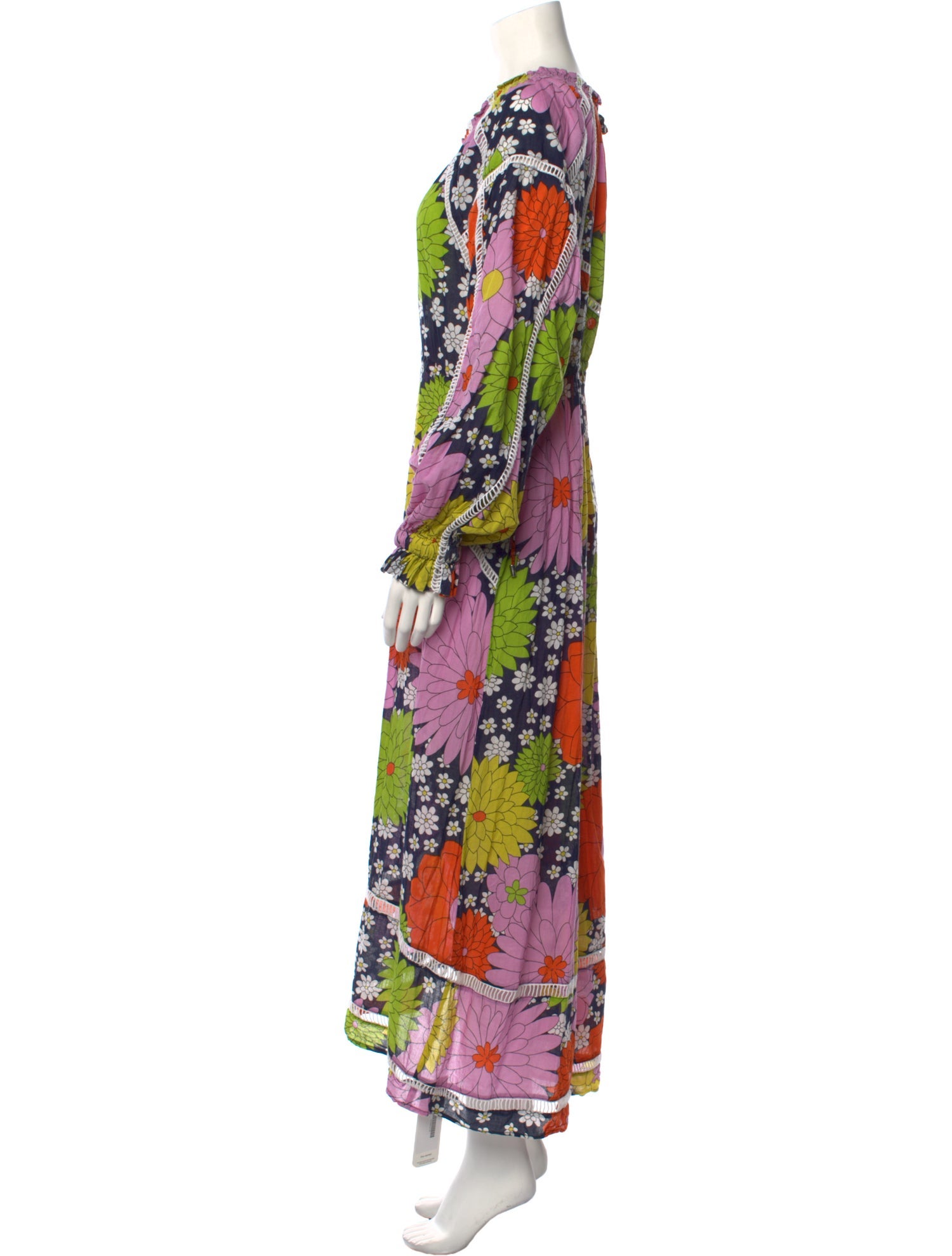 Dodo Bar Or Floral Print Long Dress