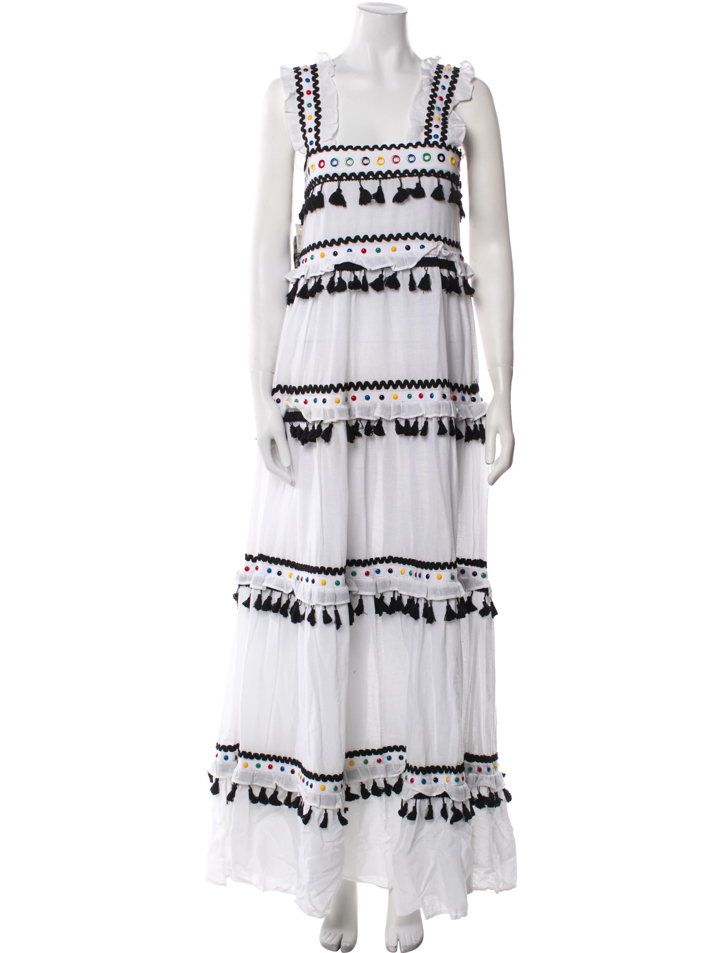 Dodo Bar Or Striped Long Dress