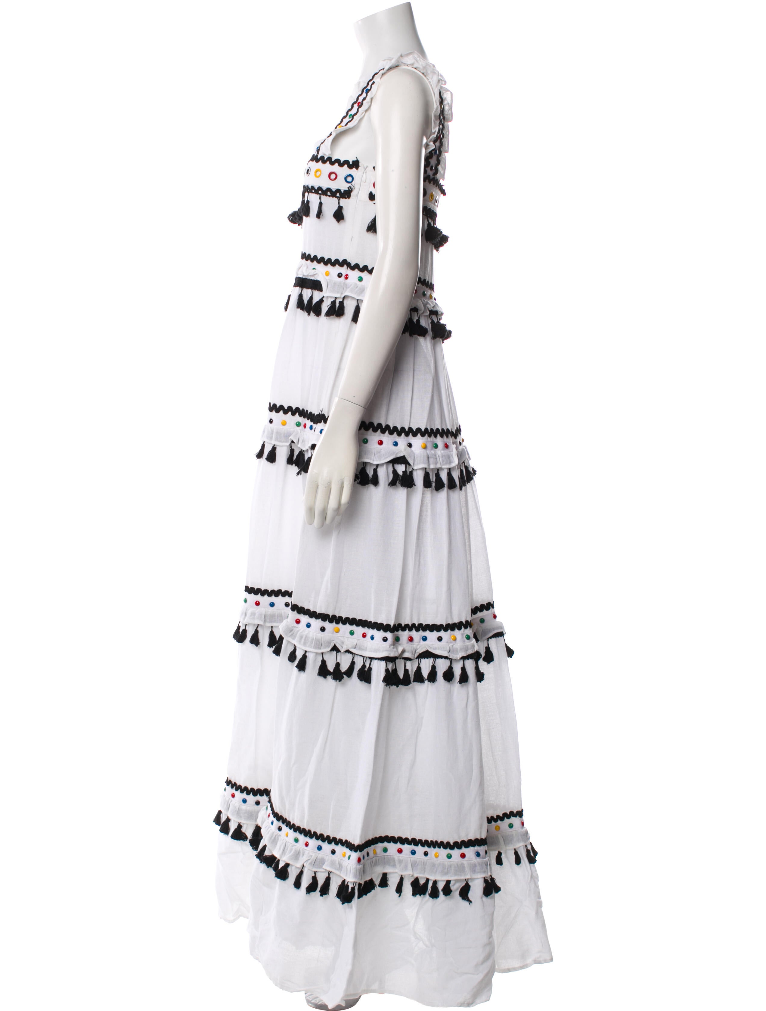 Dodo Bar Or Striped Long Dress