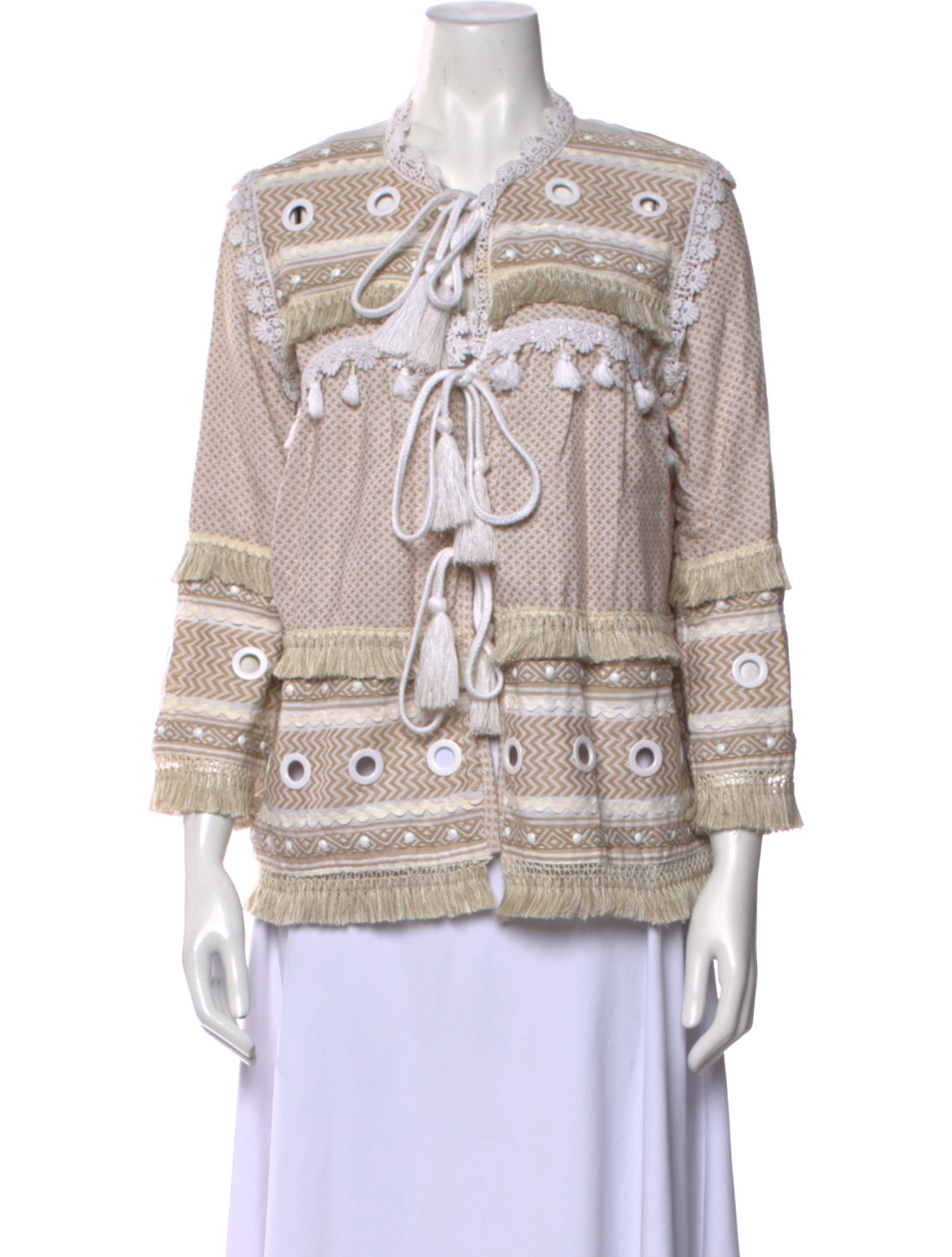 Dodo Bar Or Printed Crew Neck Sweater