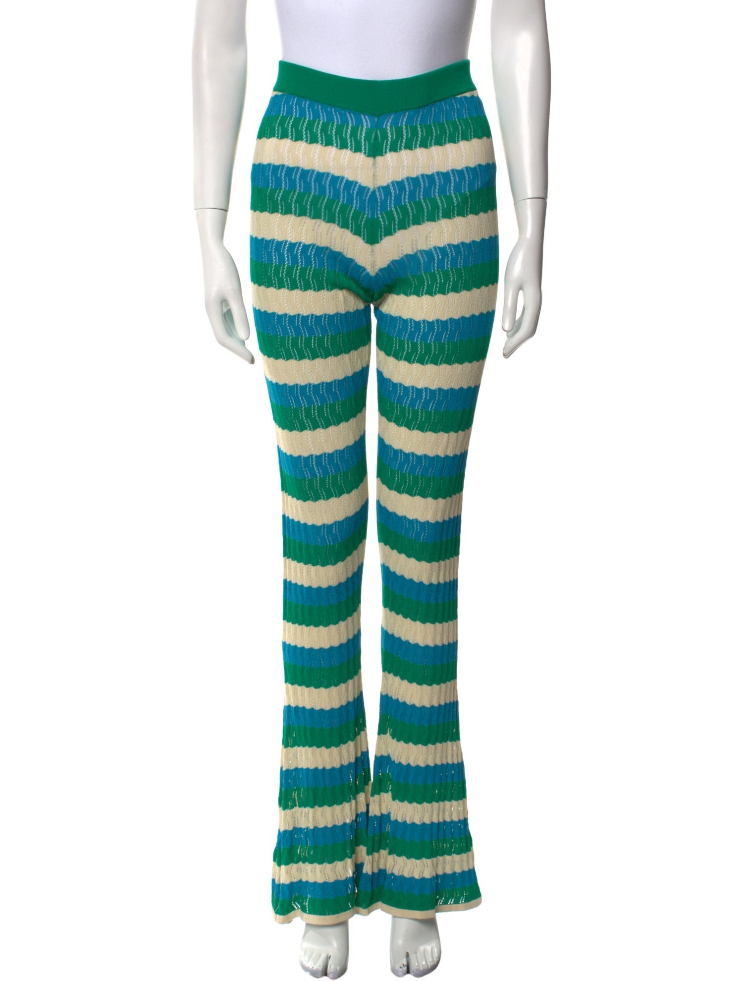 Dodo Bar Or Striped Wide Leg Pants