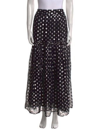Dodo Bar Or Polka Dot Print Midi Length Skirt