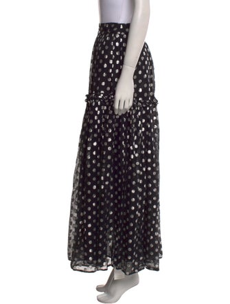 Dodo Bar Or Polka Dot Print Midi Length Skirt