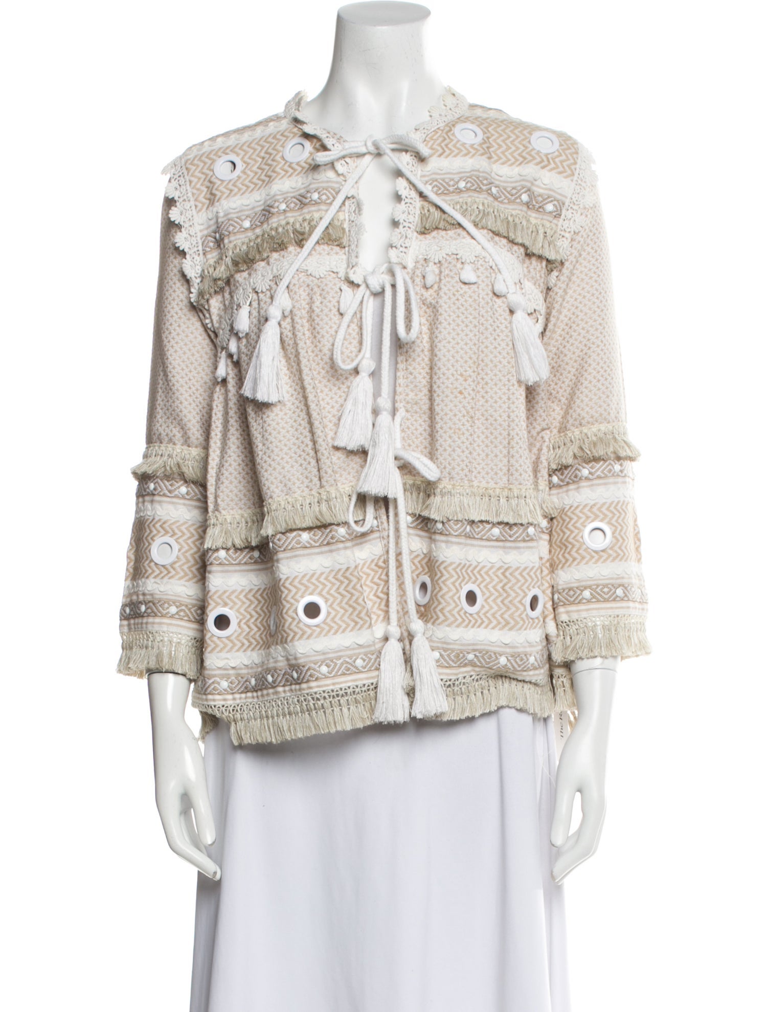 Dodo Bar Or Tweed Pattern Jacket