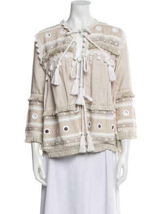 Dodo Bar Or Tweed Pattern Jacket