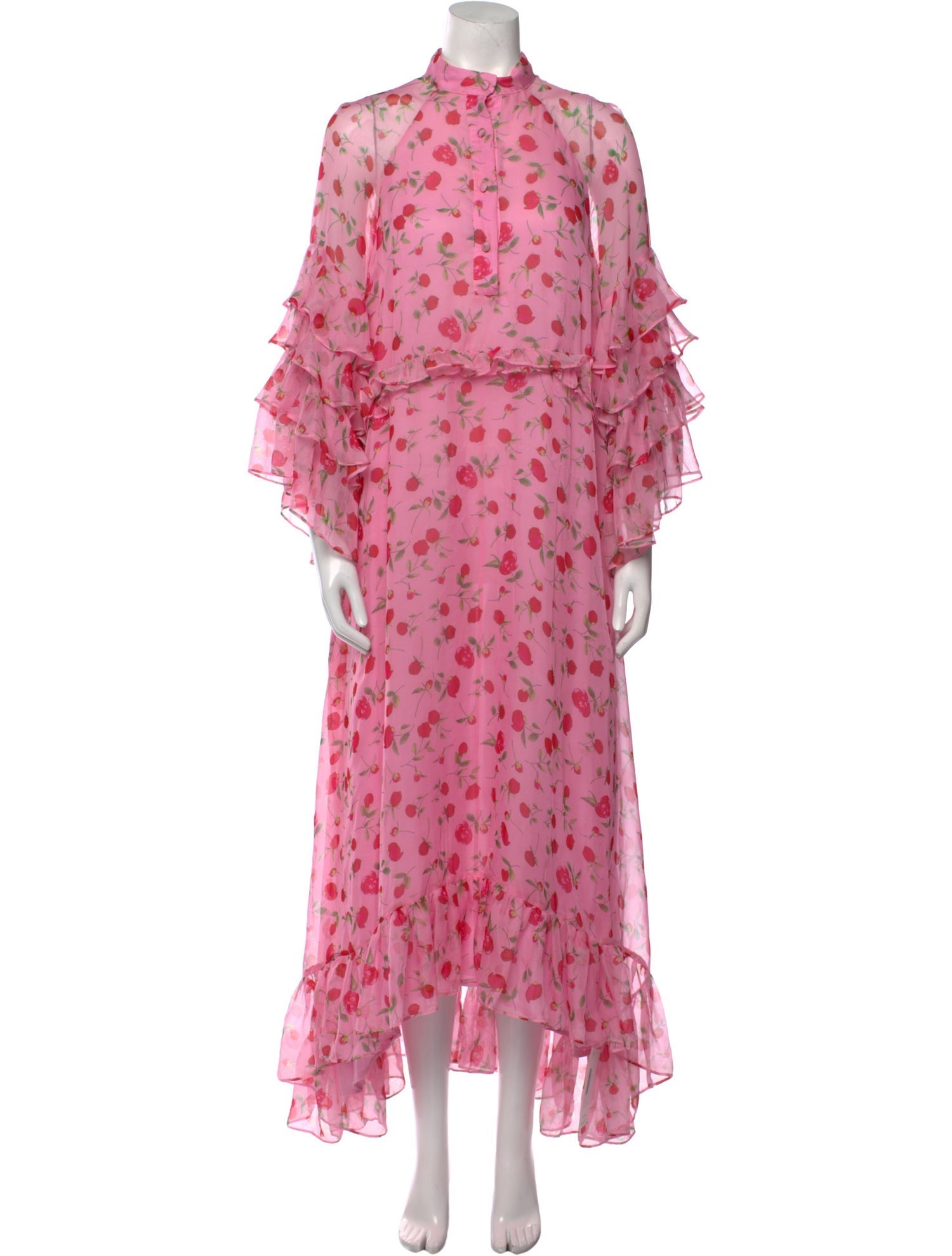 Dodo Bar Or Floral Print Long Dress