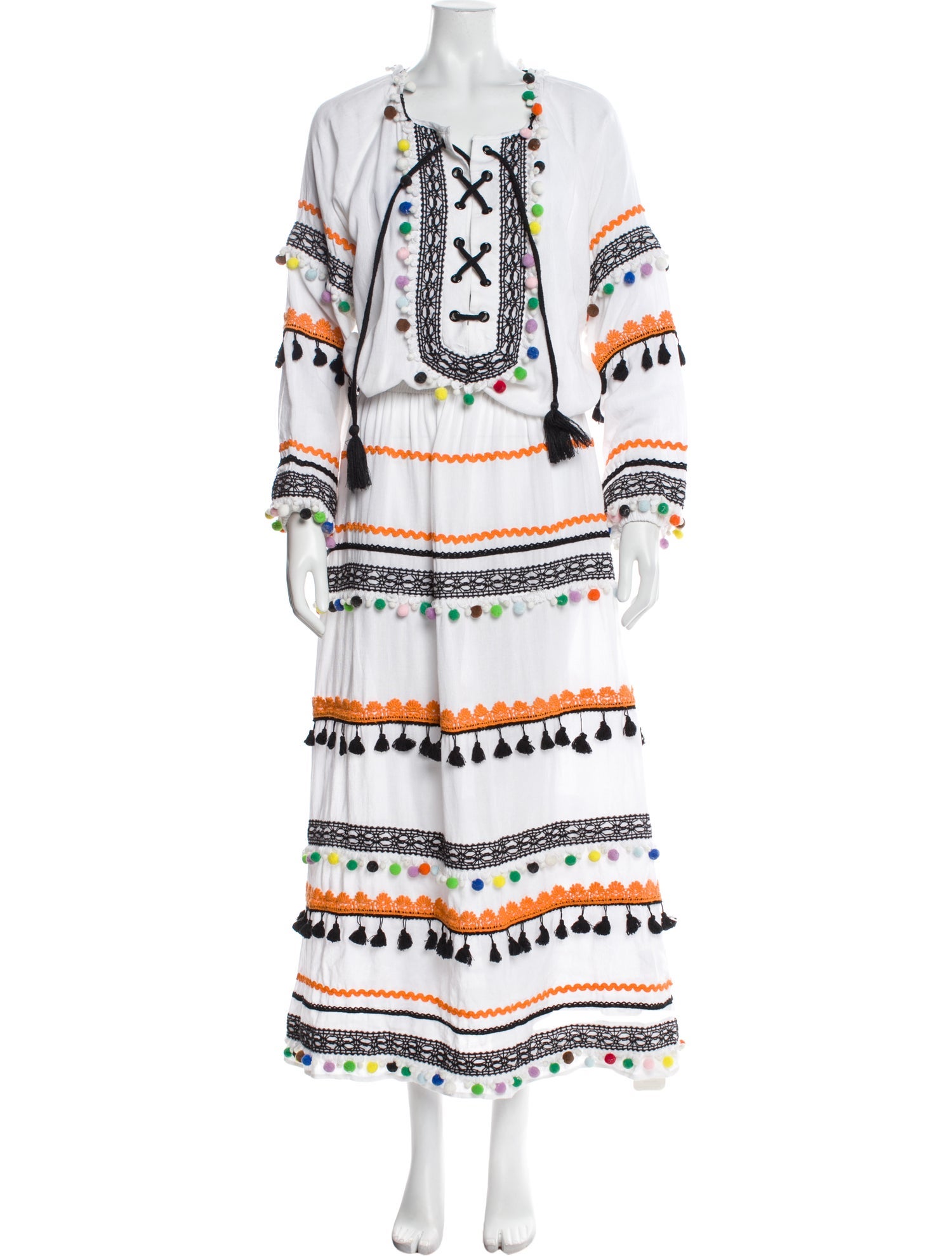 Dodo Bar Or Printed Long Dress