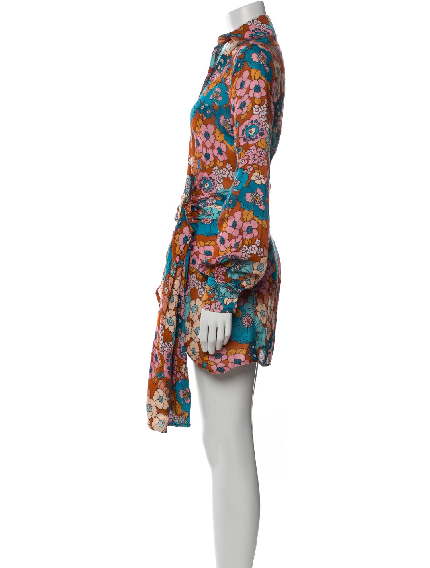 Dodo Bar Or Floral Print Mini Dress