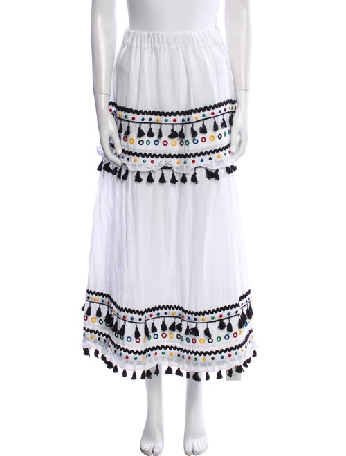 Dodo Bar Or Printed Midi Length Skirt