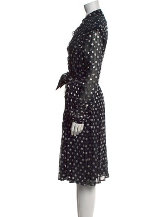 Dodo Bar Or Polka Dot Print Midi Length Dress