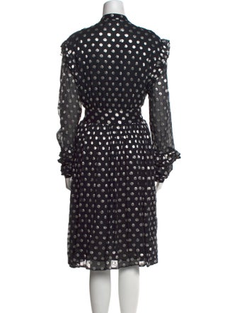 Dodo Bar Or Polka Dot Print Midi Length Dress