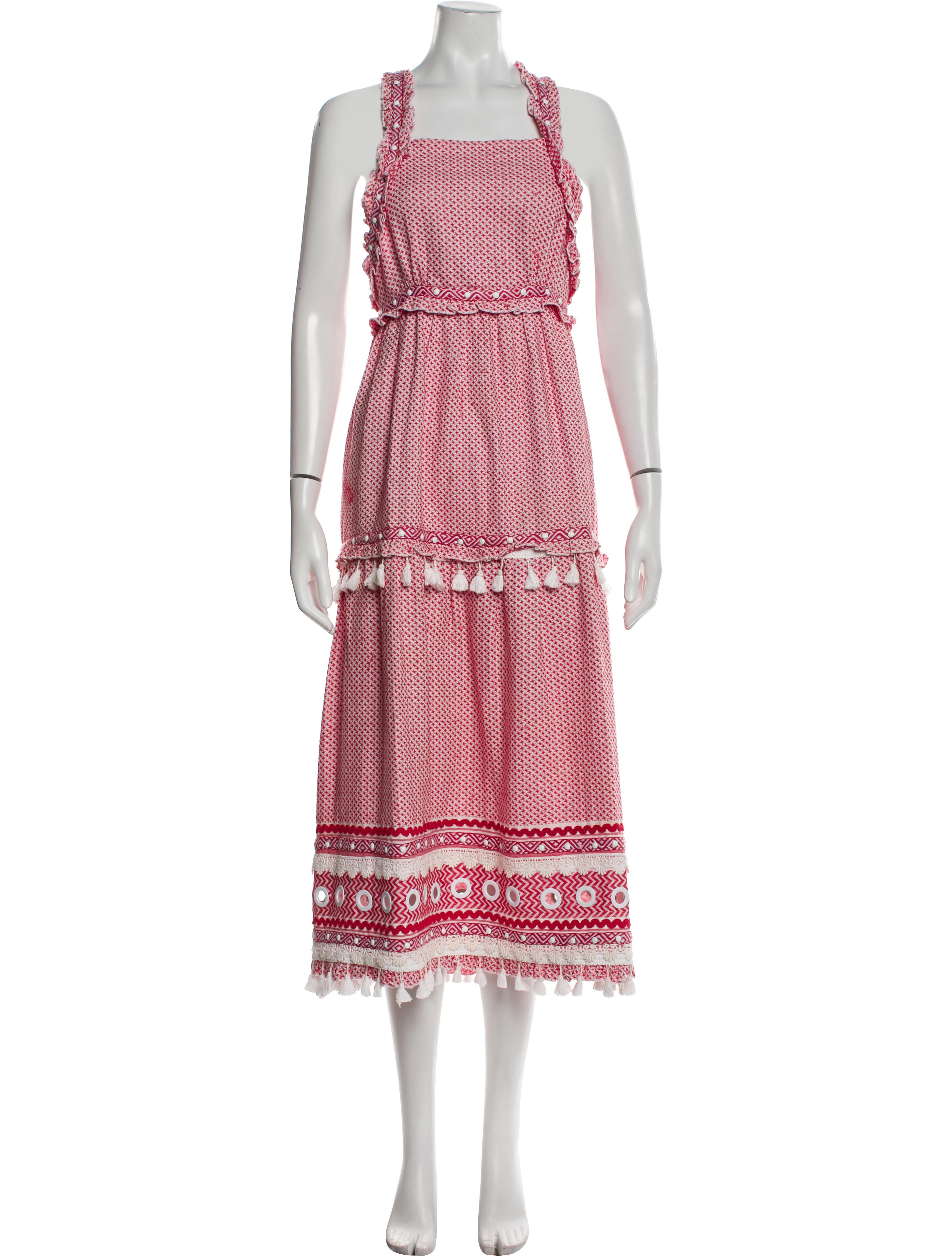 Dodo Bar Or Printed Long Dress