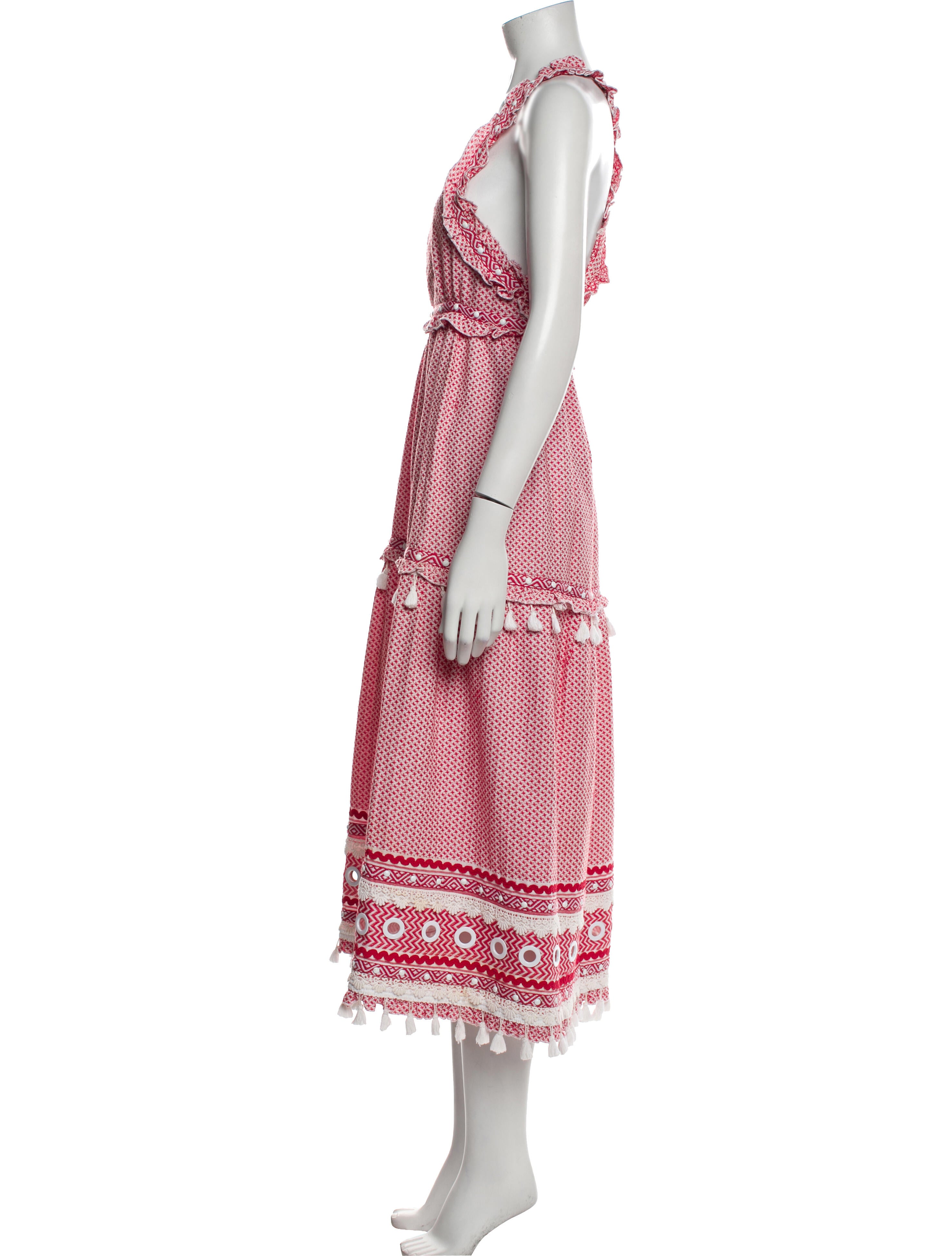 Dodo Bar Or Printed Long Dress