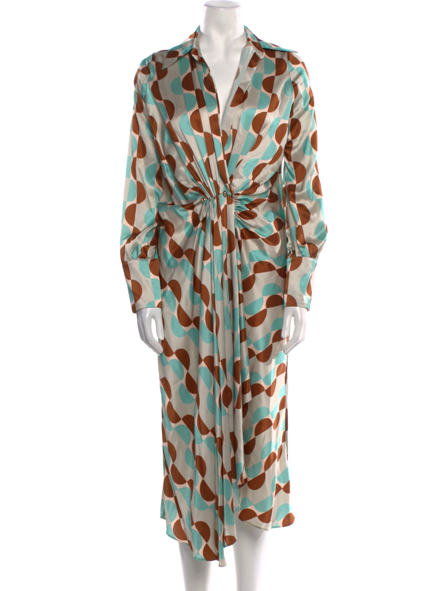 Dodo Bar Or Silk Midi Length Dress