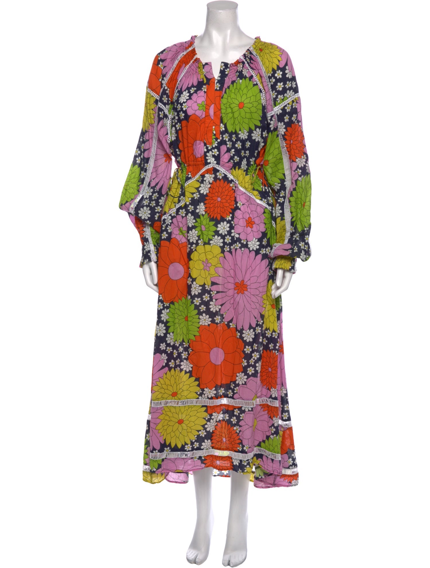 Dodo Bar Or Floral Print Long Dress