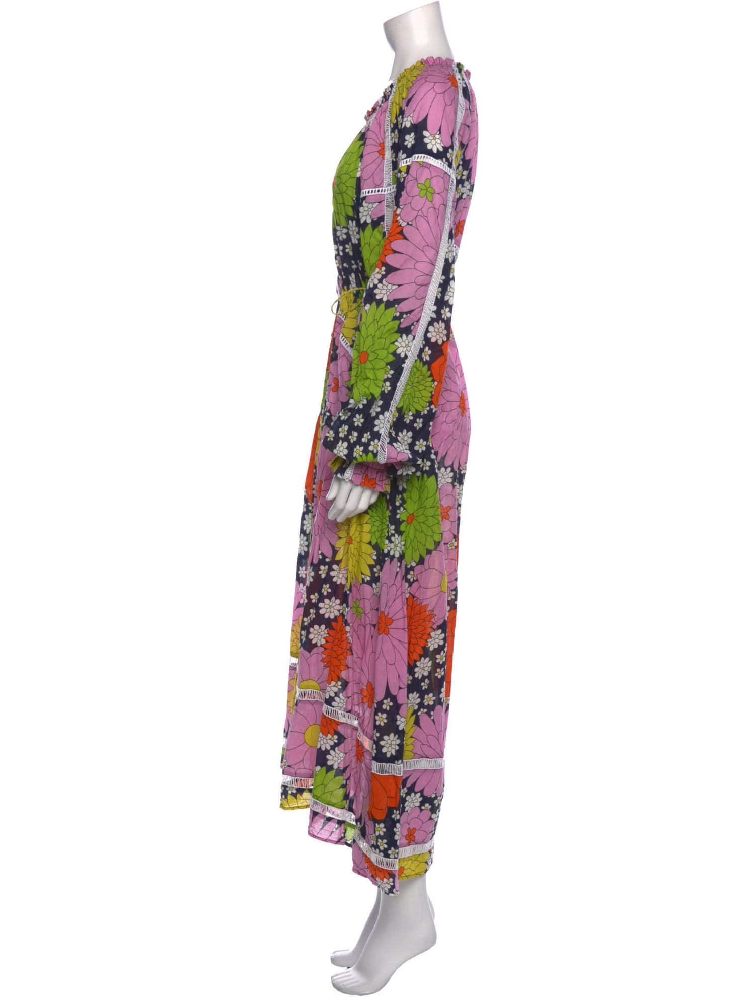 Dodo Bar Or Floral Print Long Dress