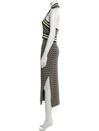 Dodo Bar Or Printed Embroidered Accent Skirt Set