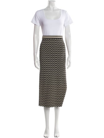 Dodo Bar Or Printed Embroidered Accent Skirt Set